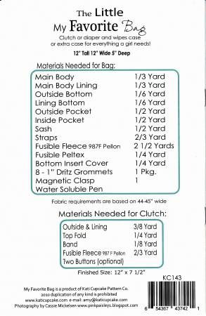 Little My Favorite Bag # KC143