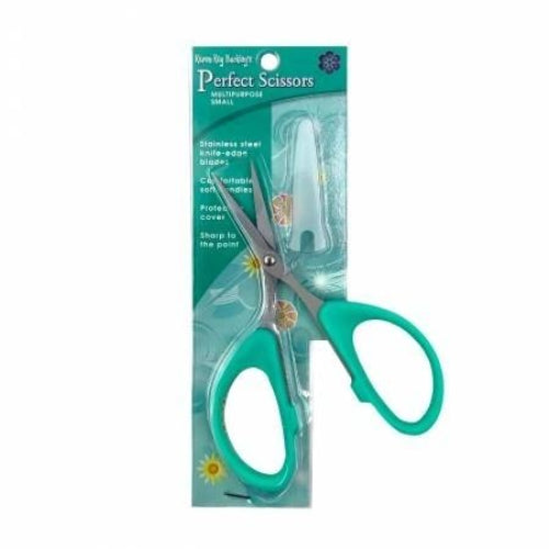 Perfect Scissors Teal 4-3/16in Small Knife-Edge Multipurpose Blades # KKB031 Karen Kay Buckley
