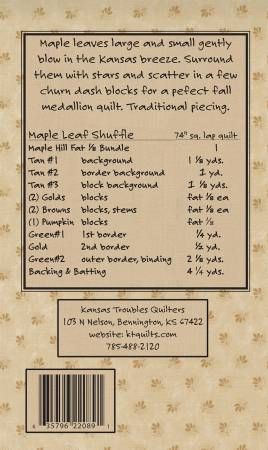 Maple Leaf Shuffle # KT-22089