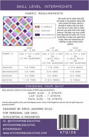 The Iris Quilt Pattern # KTQ138