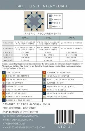 The Maggie Quilt Pattern # KTQ141