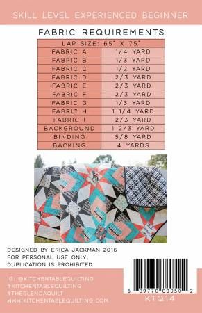 The Glenda Quilt Pattern # KTQ14