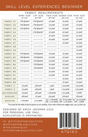 The Jonah Quilt Pattern # KTQ160