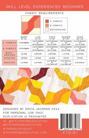 The Melody Quilt Pattern # KTQ161