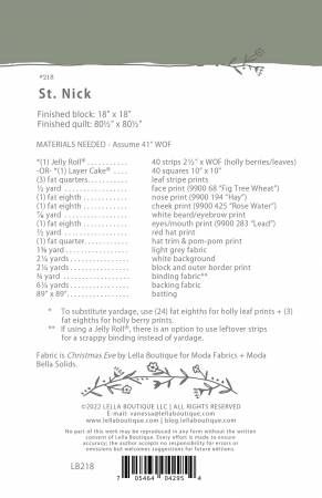 St. Nick # LB218