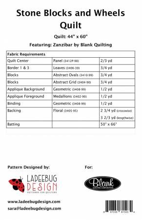 Stone Blocks & Wheels # LBPTNBL0065