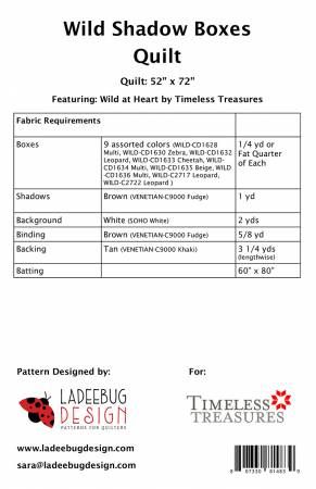 Wild Shadow Boxes # LBPTNT0045