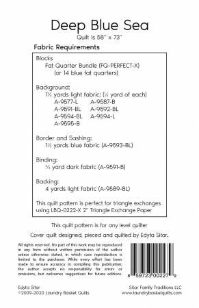 Deep Blue Sea # LBQ-0227-P
