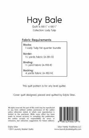 Hay Bale # LBQ-0275-P