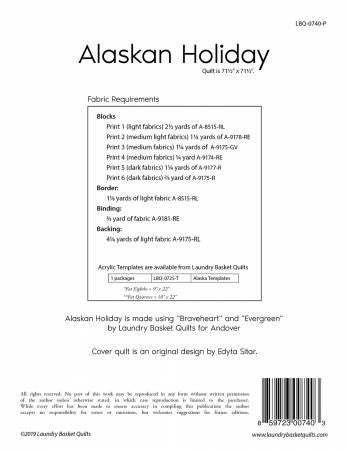 Alaskan Holiday # LBQ-0740-P