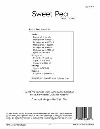 Sweet Pea # LBQ-0819-P