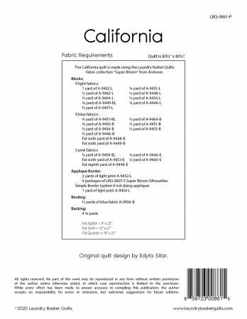 California # LBQ-0861-P