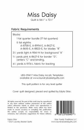 Miss Daisy # LBQ-0940-P