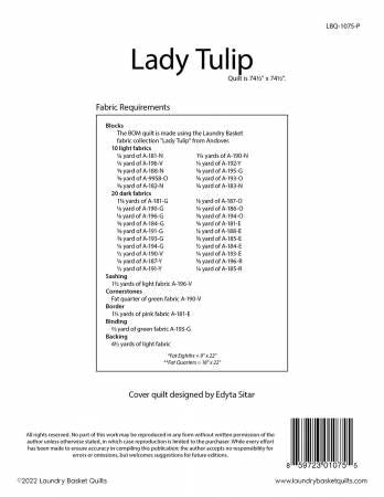 Lady Tulip # LBQ-1075-P