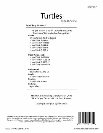Turtles # LBQ-1197-P