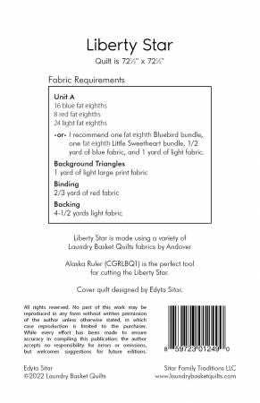 Liberty Star # LBQ-1249-P