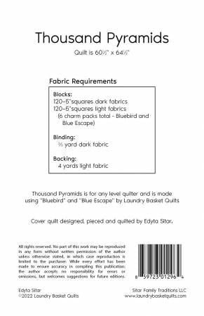 Thousand Pyramids # LBQ-1296-P