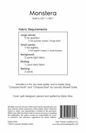 Monstera # LBQ-1304-P