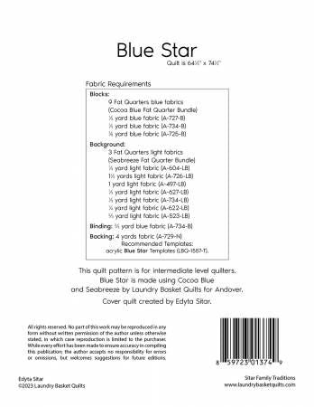Blue Star # LBQ-1374-P