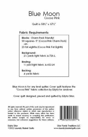 Blue Moon - Cocoa Pink # LBQ-1391-P