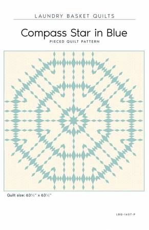 Compass Star in Blue # LBQ-1407-P
