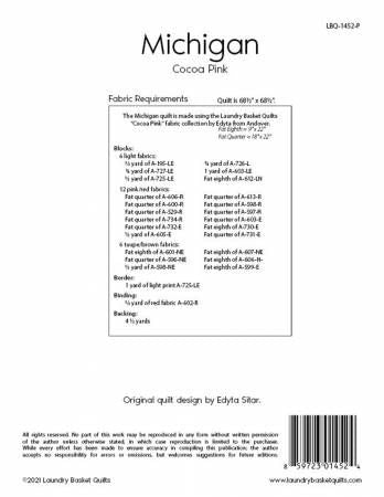 Michigan - Cocoa Pink # LBQ-1452-P