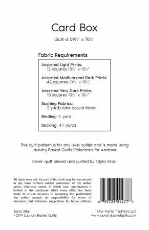 Card Box # LBQ-1477-P