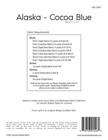 Alaska - Cocoa Blue # LBQ-1546-P