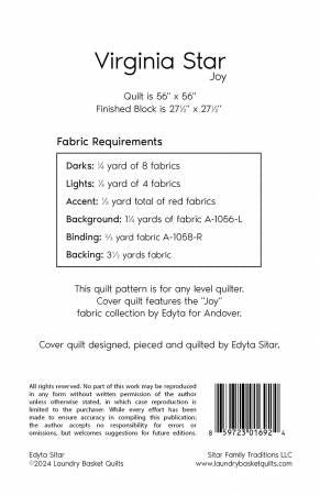 Virginia Star - Joy # LBQ-1692-P