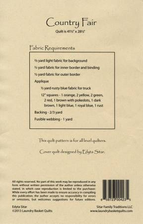 Country Fair # LBQ0423