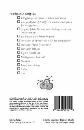 Poppies Quilt # LBQ16