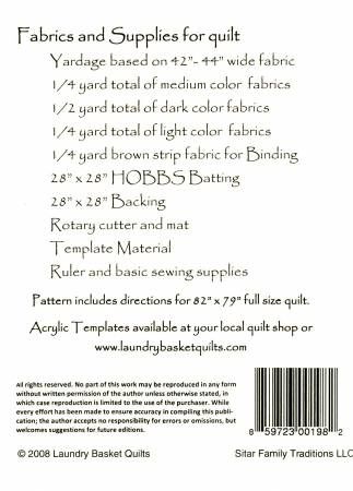 Jolene Star 24in x 28in # LBQJS01