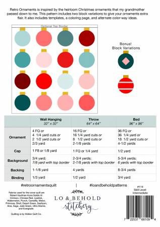 Retro Ornaments # LBS-114