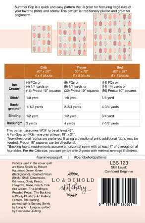 Summer Pop # LBS-123