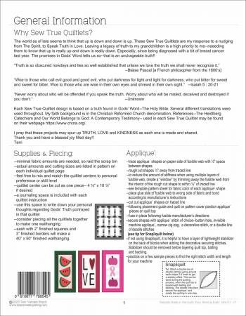 Sew True Quiltlets # LCQ-100