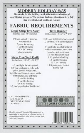 Modern Holiday # LCQ435