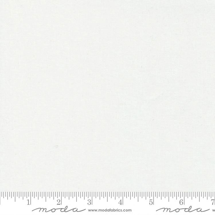60" Bella Solids White 9900 6098 Moda #1