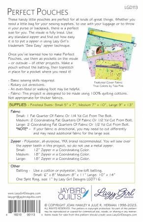 Perfect Pouches # LGD113