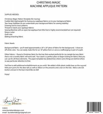 Christmas Magic Applique # LKD-6495