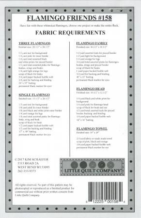 Flamingo Friends # LQC158
