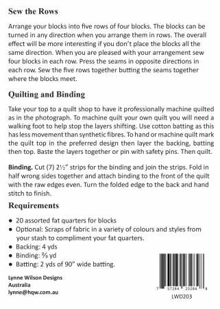 Around The Block # LWD203