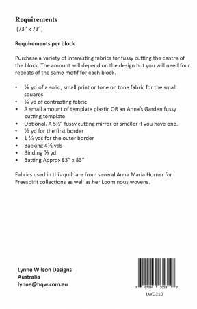 Annas Garden # LWD210