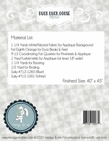 Duck Duck Goose- Mini # MAMP114