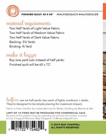 Halfsies Slide # MAYC036