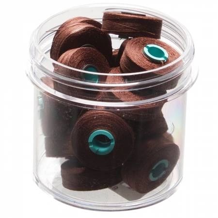 Magna-Glide Delights Style M Jumbo 132yd Pre-wound Bobbins Brunette 10 Jar # MGDM-24625-F