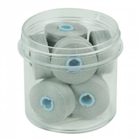 Magna-Glide Delights Styl M Jumbo 132yd Pre-wound Bobbins Cool Gray 10Jar # MGDM-10CG3-F
