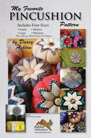 My Favorite Pincushion # MISC0202, From Ashton Publications In Craft