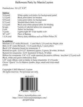 Halloween Party # MLD-HP1