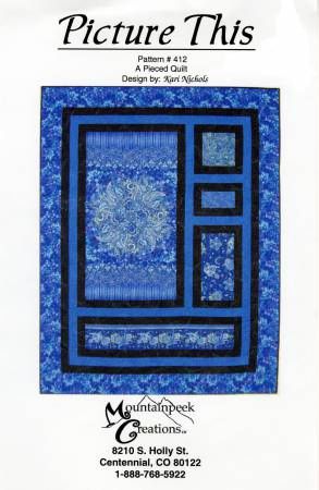Picture this Panel Quilt # MPC412
