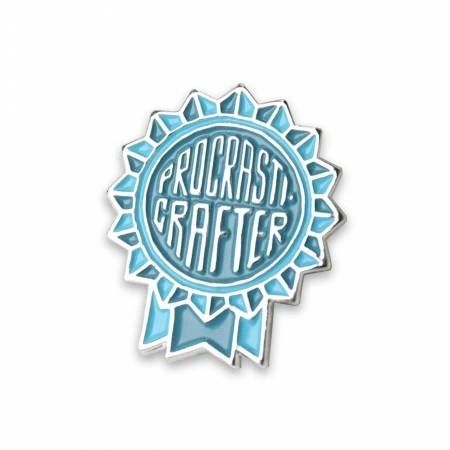 Procrasticrafter Enamel Pin # MVEP0669